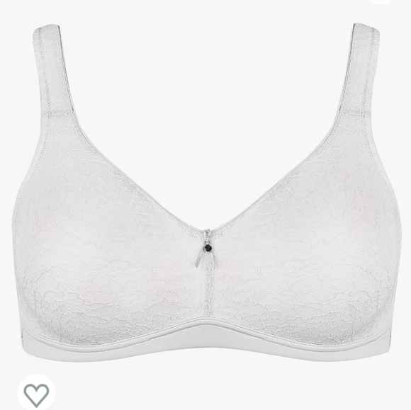 Wonder Bra eco wireless bra white lace/NEW - Picture 3 of 8